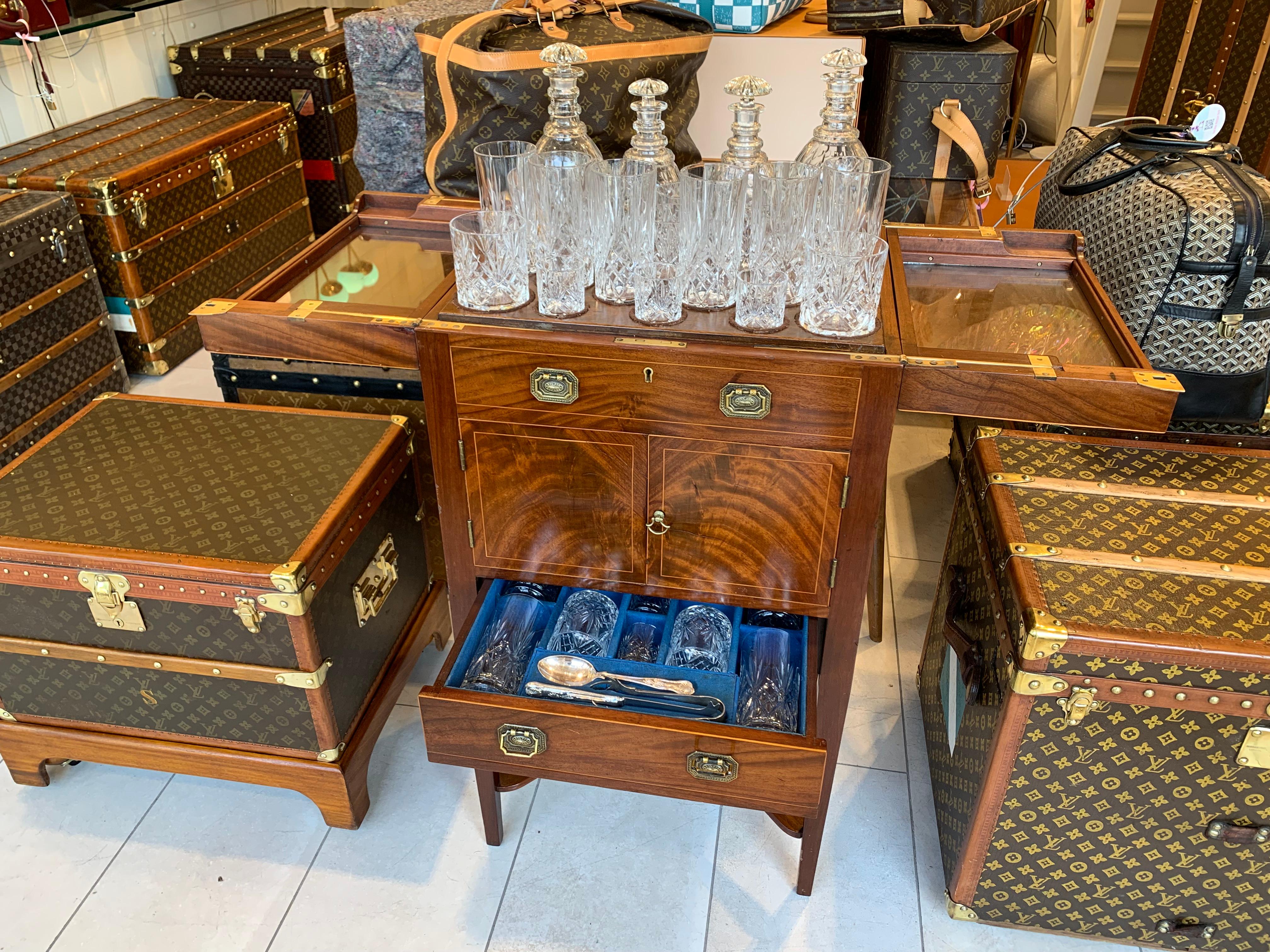 Rising Drink Cabinet, Cocktail Bar, Dry Bar, Folding Bar, Pop Up Bar For Sale 11