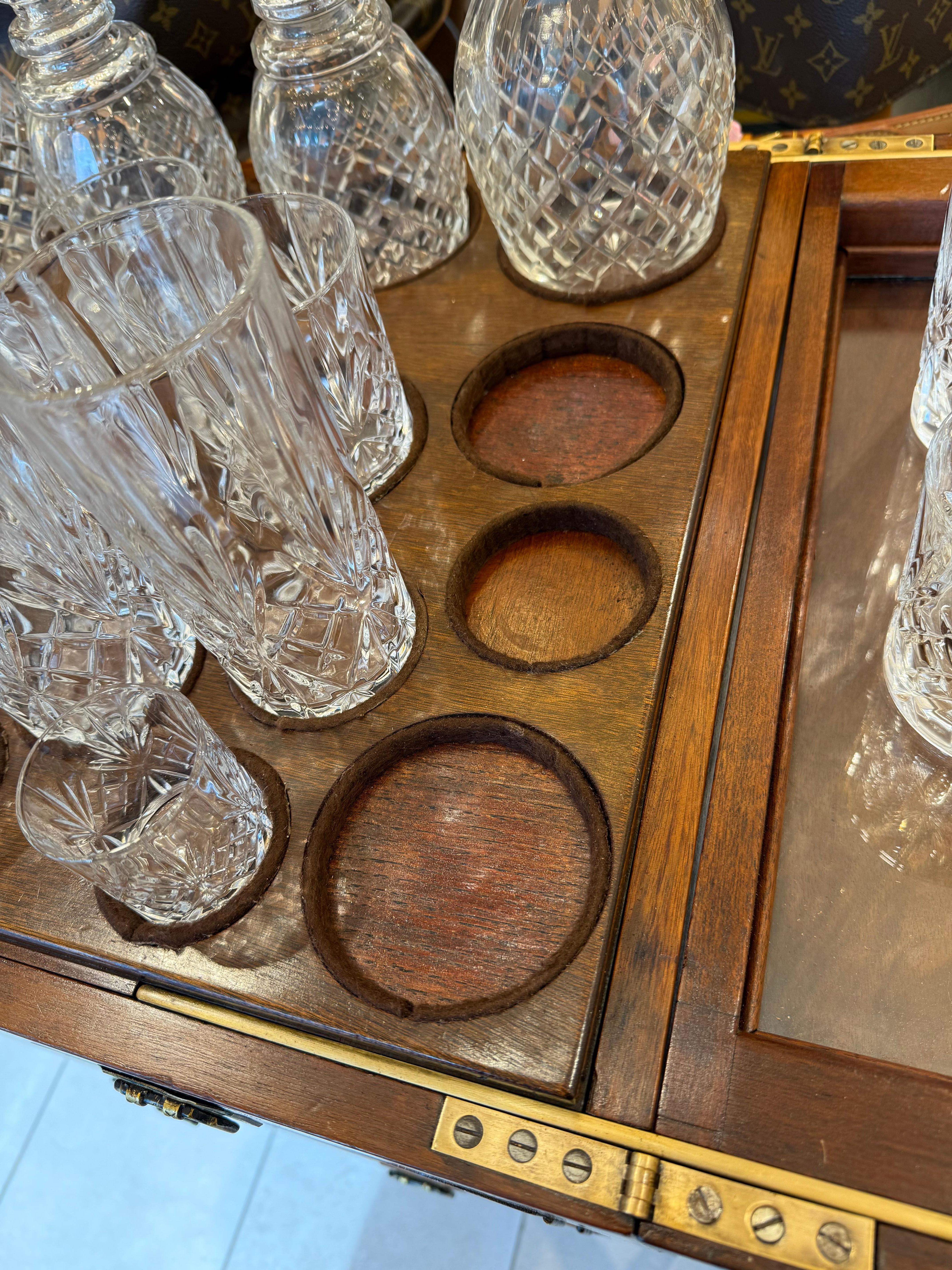 Rising Drink Cabinet, Cocktail Bar, Dry Bar, Folding Bar, Pop Up Bar For Sale 12