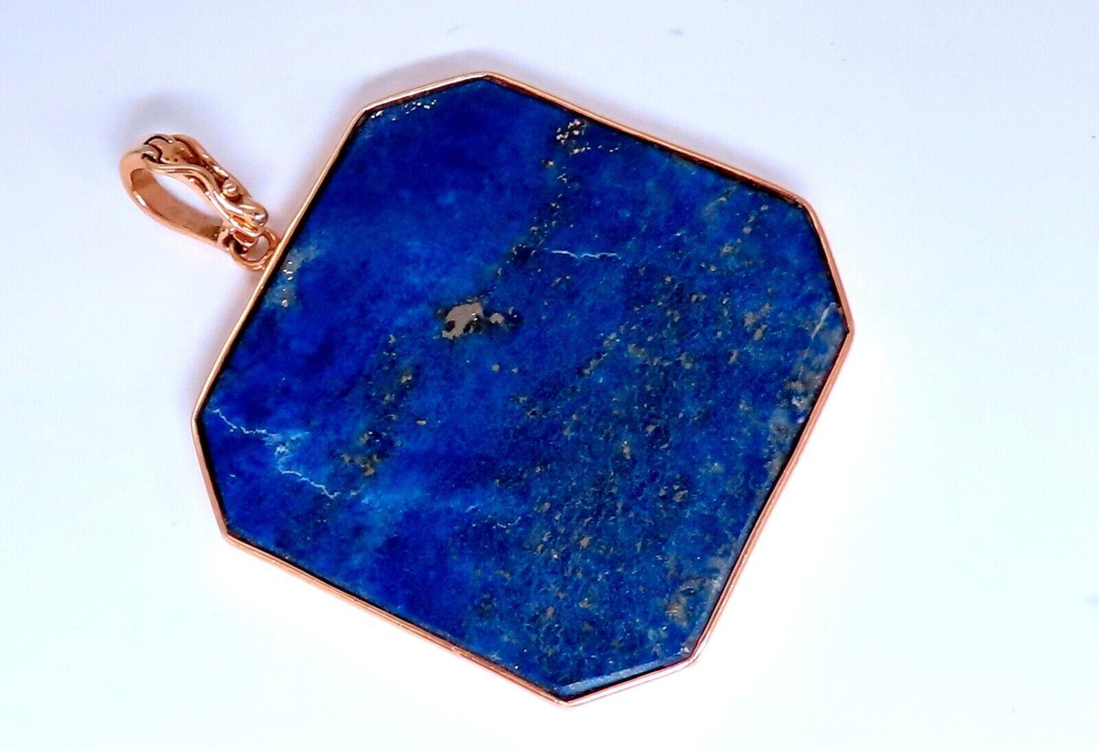 Rising Sun Pietra Dura Inlay Opal Malachite Lapis Pendant 14kt Gold For Sale 1