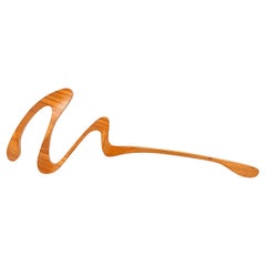 Large Contemporary Wood Wall Sculpture- Risk- by Brazilian Artist Leonardo Bueno