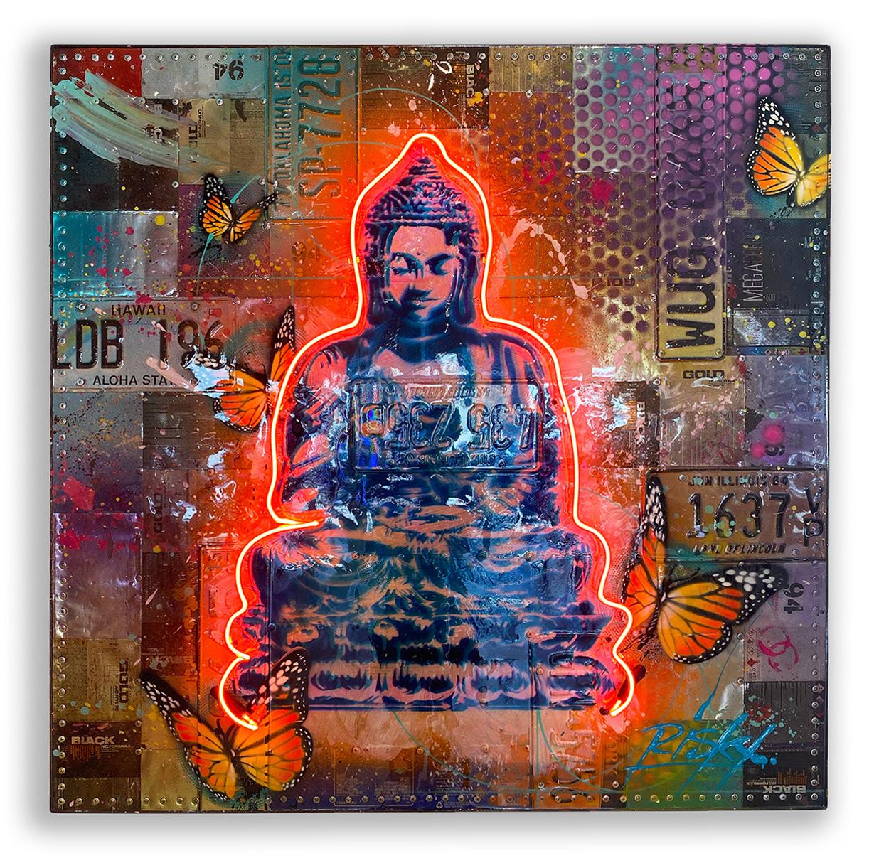 Peaceful Buddha Neon
