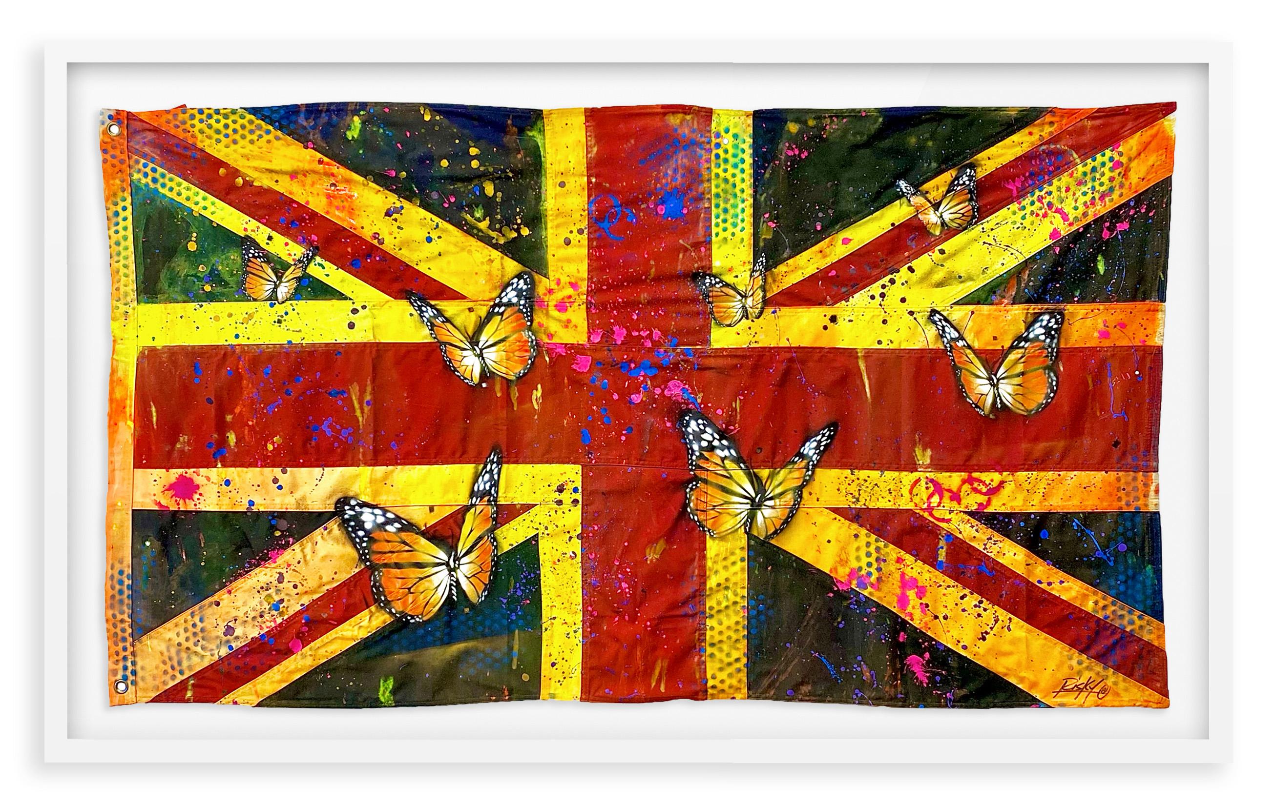 RISK - Risky UK Stones Flag For Sale at 1stDibs