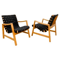 Risom Webbed Armchairs by Knoll