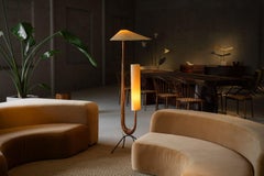 Rispal Giraffe floor lamp made in France 1950