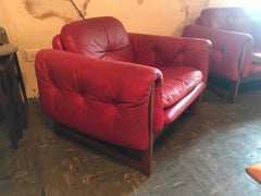 Risto Halme Pair of "Milano" Lounge Chairs Manufactured by Peem Oy Finla