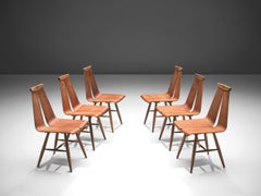 Risto Halme Set of Six Dining Chairs in Teak for Isku