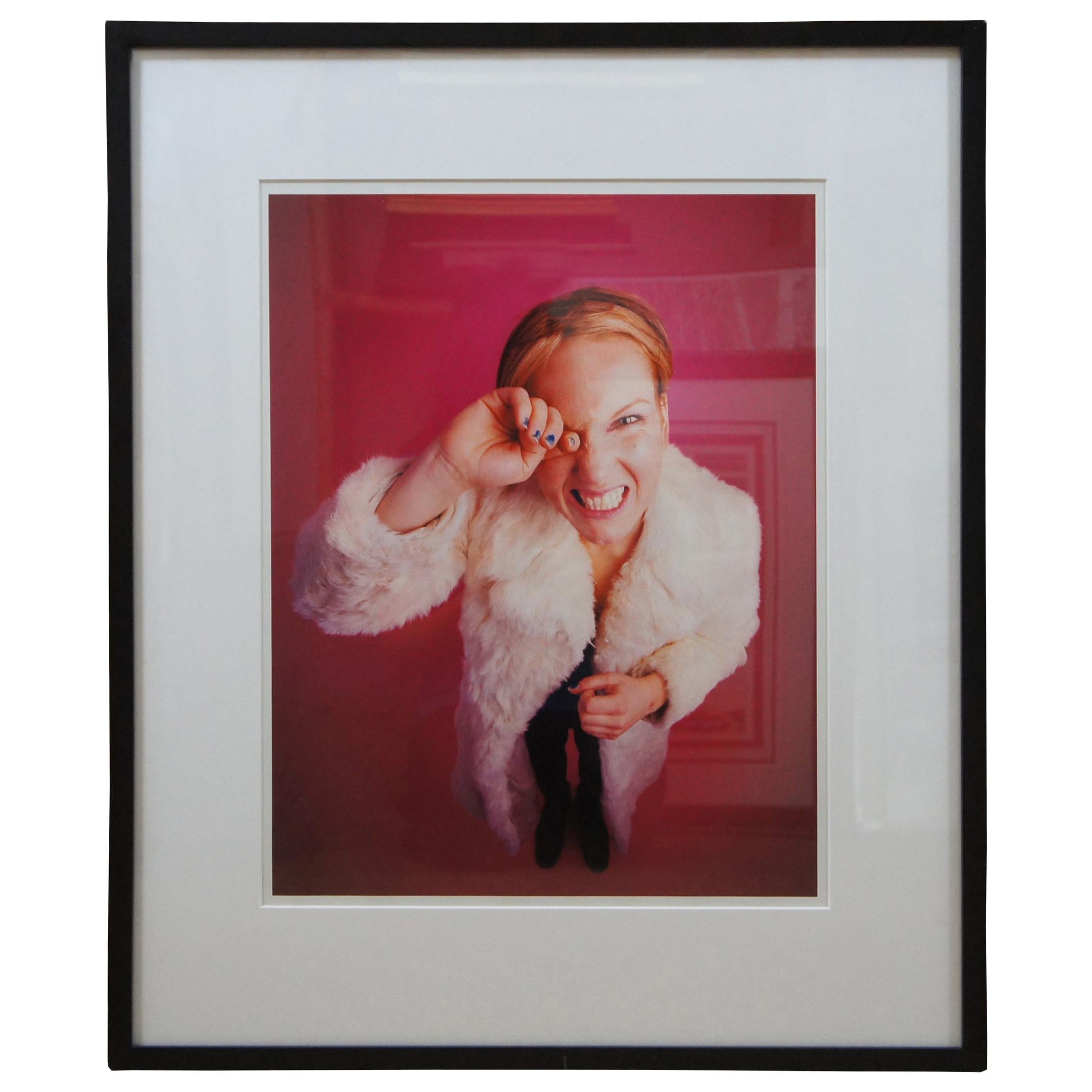 Rita Ackermann by Michael Lavine 1996 C-Print Chromogenic Portrait Photograph For Sale