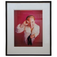 Rita Ackermann par Michael Lavine, 1996, photographie de portrait chromogène imprimée en C