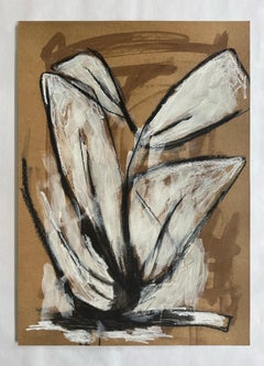 Feuilles N 2. Mixed Media