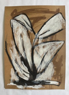 Feuilles N 2. Mixed Media