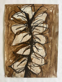 Feuilles N 4. Mixed Media