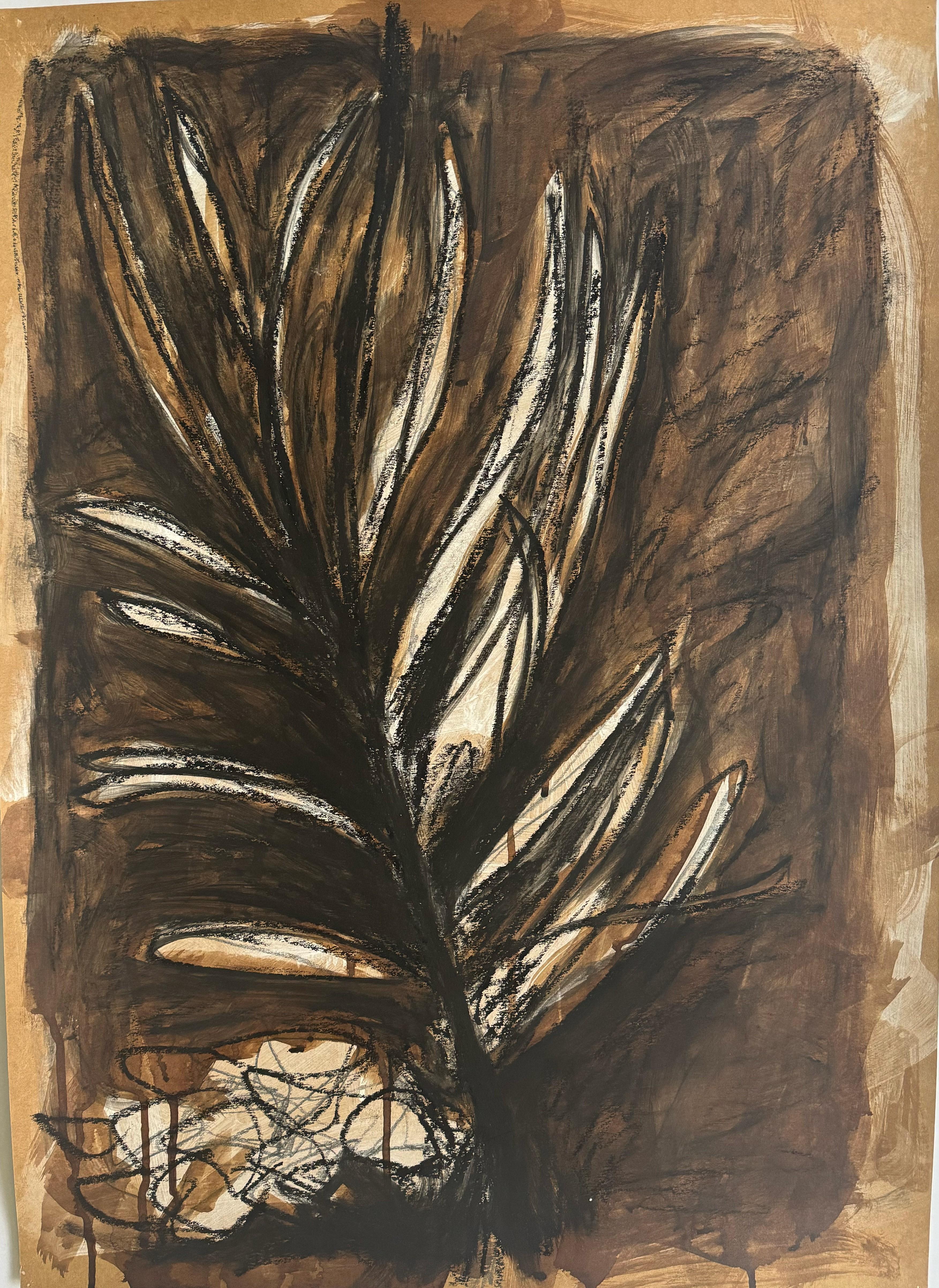 Feuilles N5. Técnica mixta en venta 1