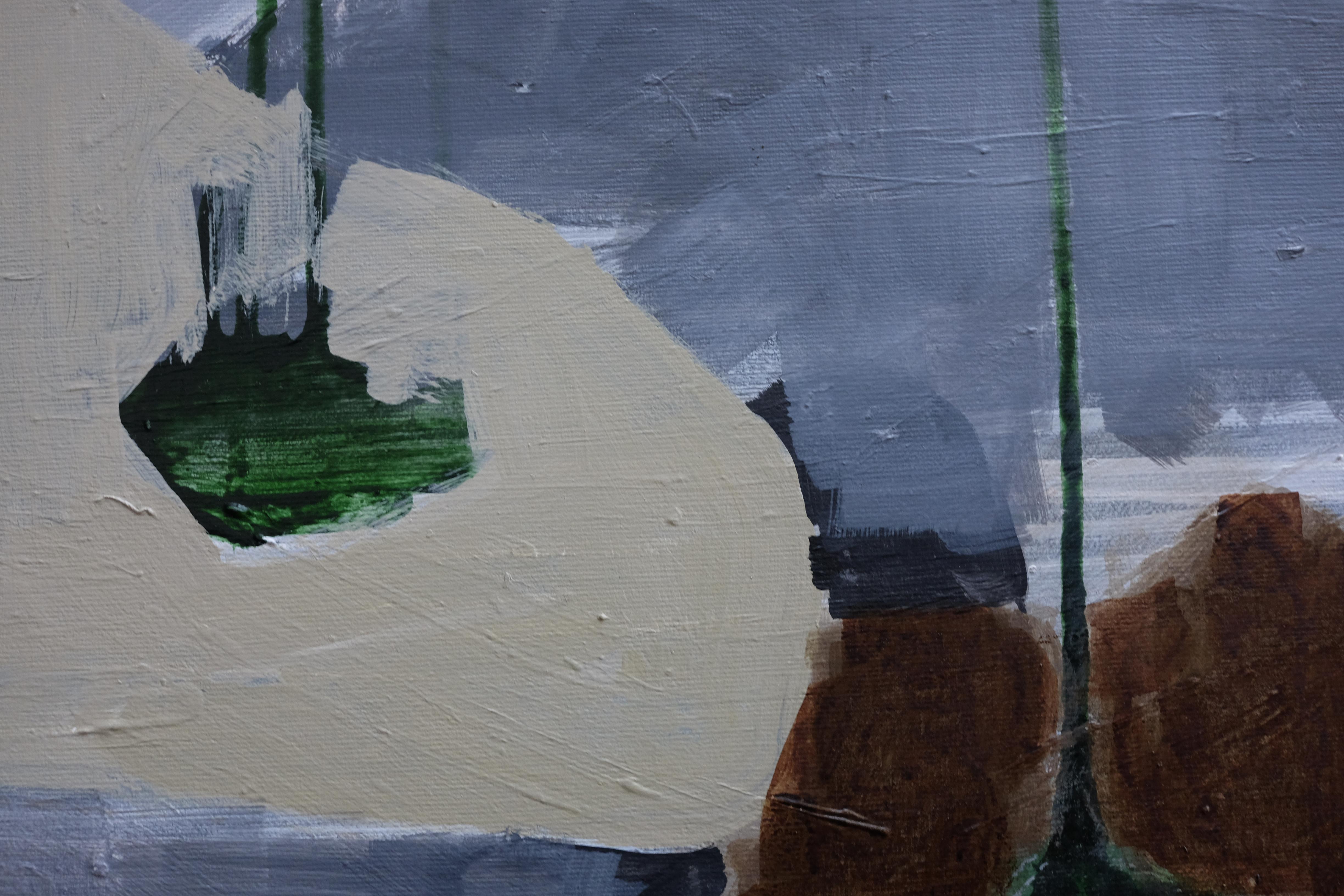 Conquistadora. Pintura abstracta - Painting de Rita Alaoui