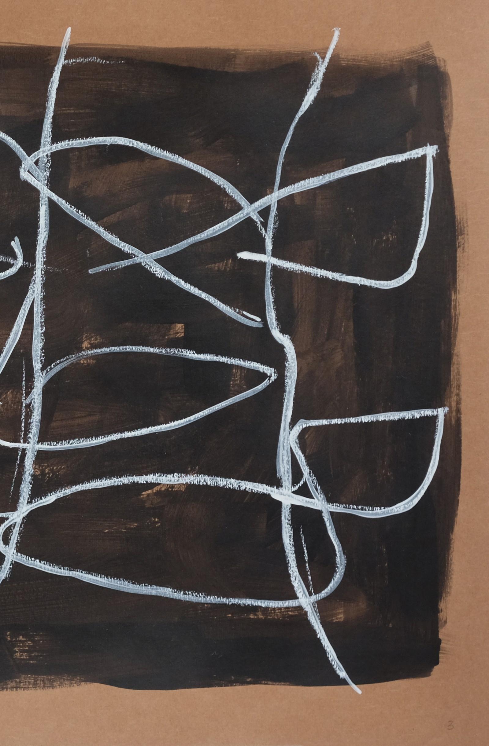 These drawings move beyond mere depiction of plants to capture their energy, rhythm, and transformation—qualities central to Alaoui’s meditation on the cycles of nature and perception. The abstract, minimalist shapes are derived from leaves, yet