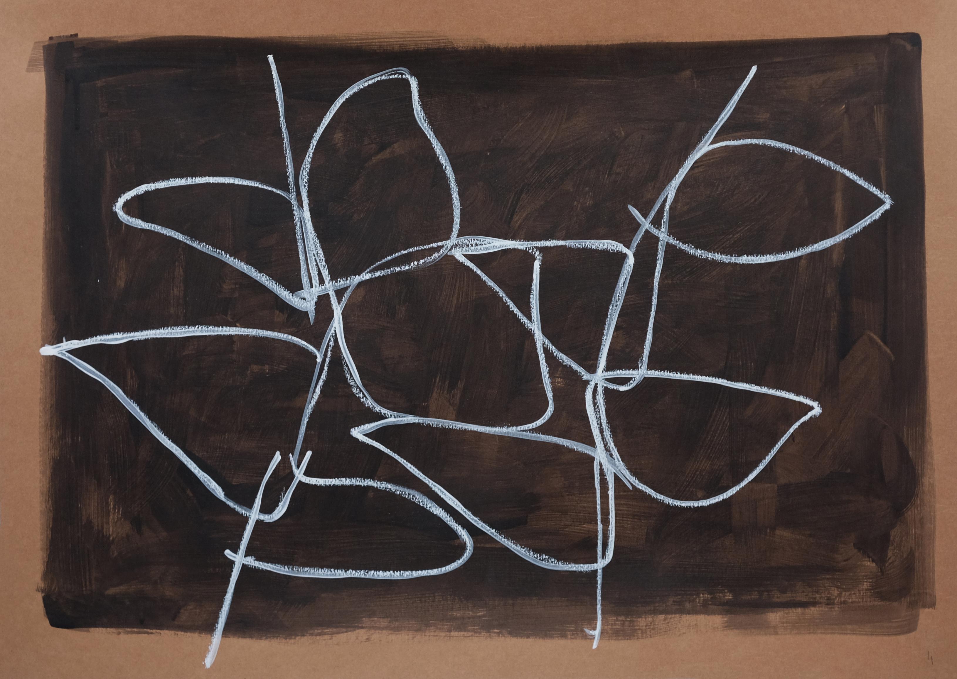 Feuillages N 4. Painting