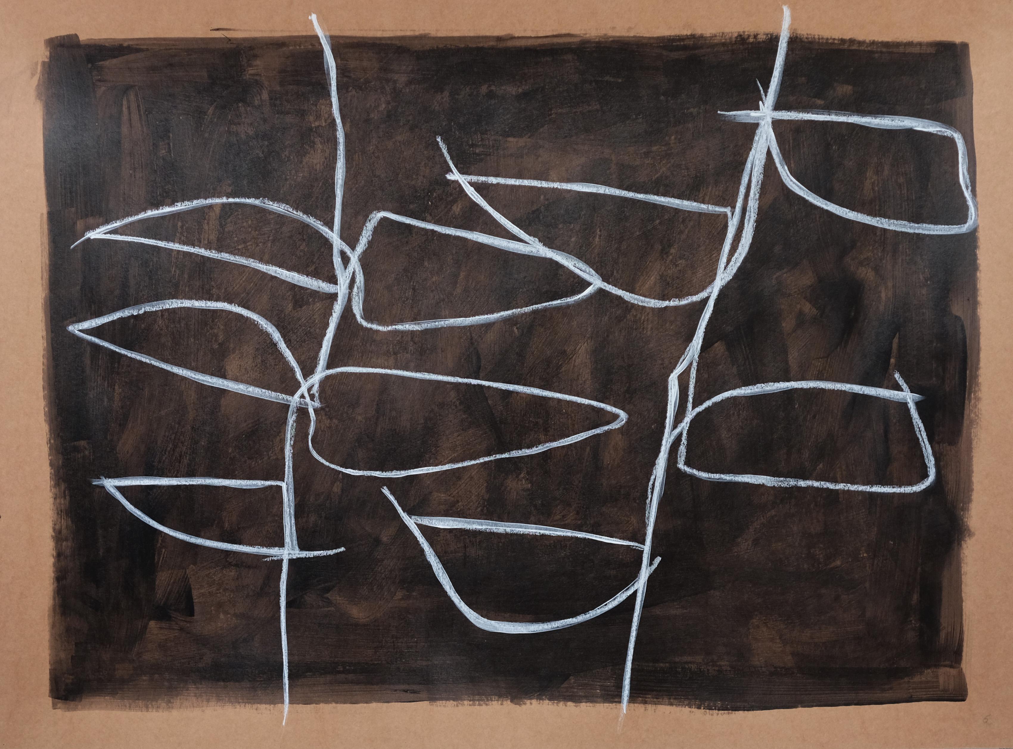 Feuillages N 6. Painting