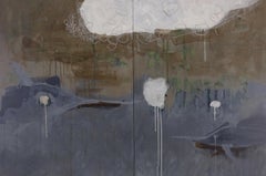 J’étais un poisson. Abstract painting