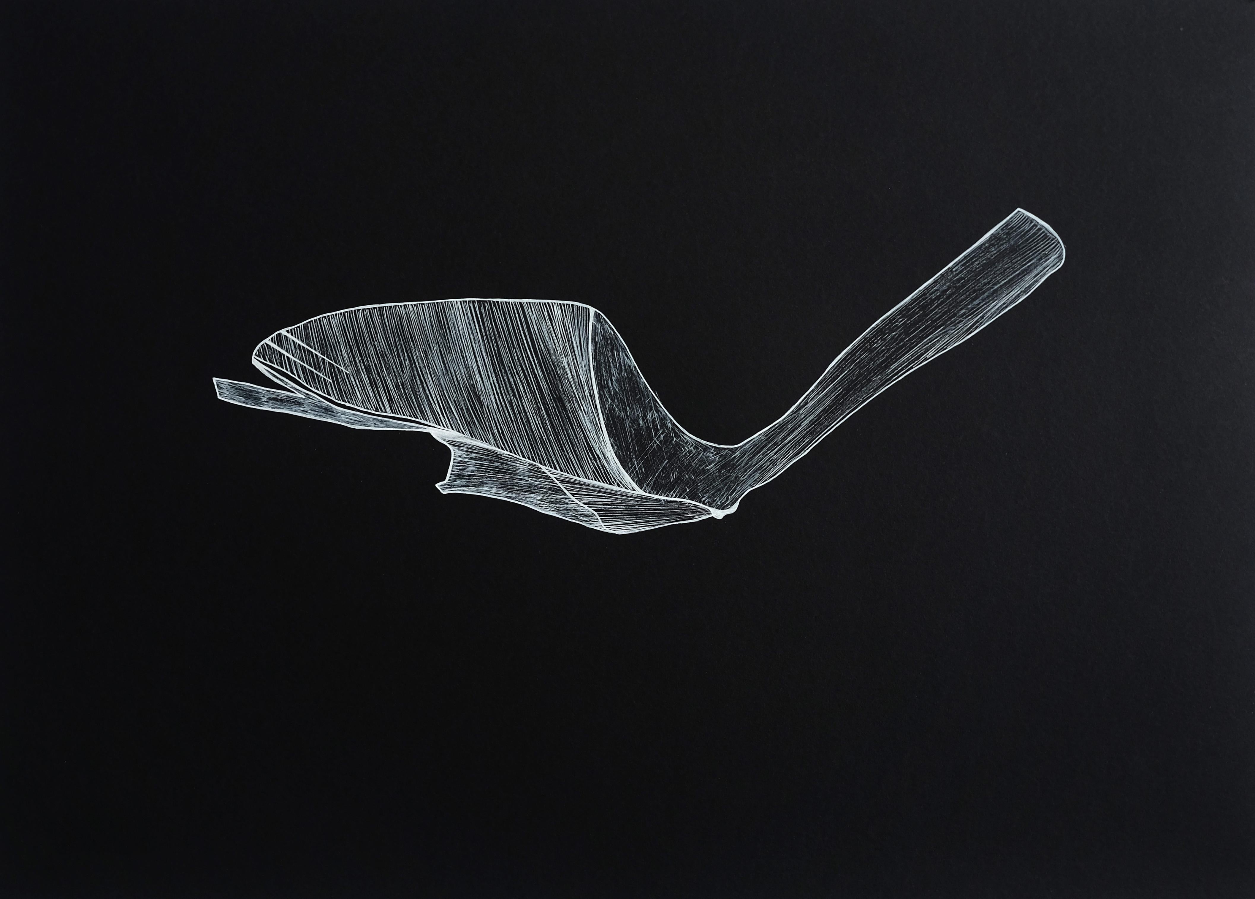 Abstract Drawing Rita Alaoui - Objets Trouvés N 19. Travaux sur papier