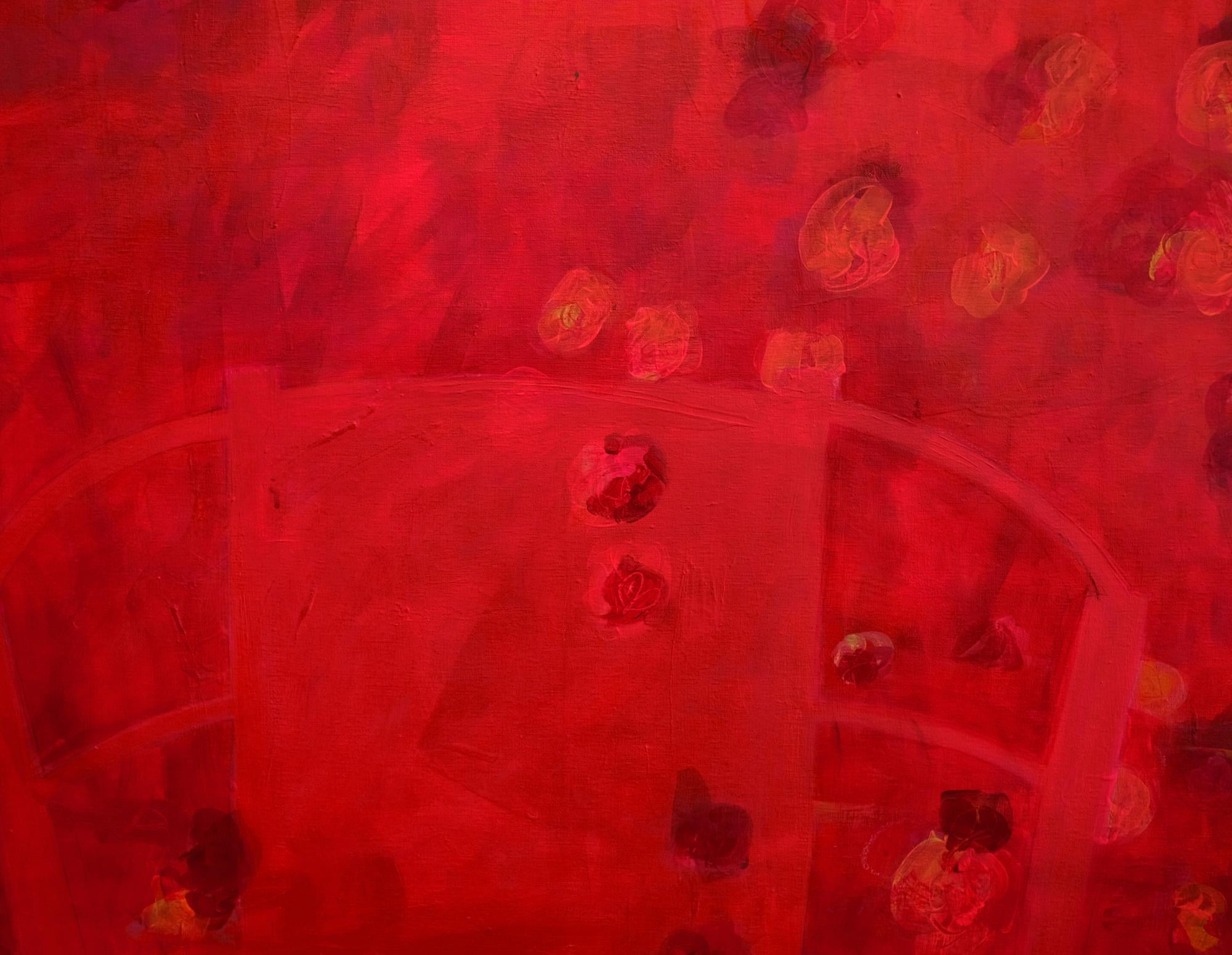 Silla roja nº 2. Pintura en color en venta 1