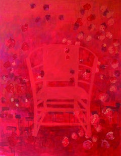 Red Chair #2. Color painting