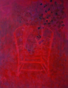 Red Chair #3. Color painting