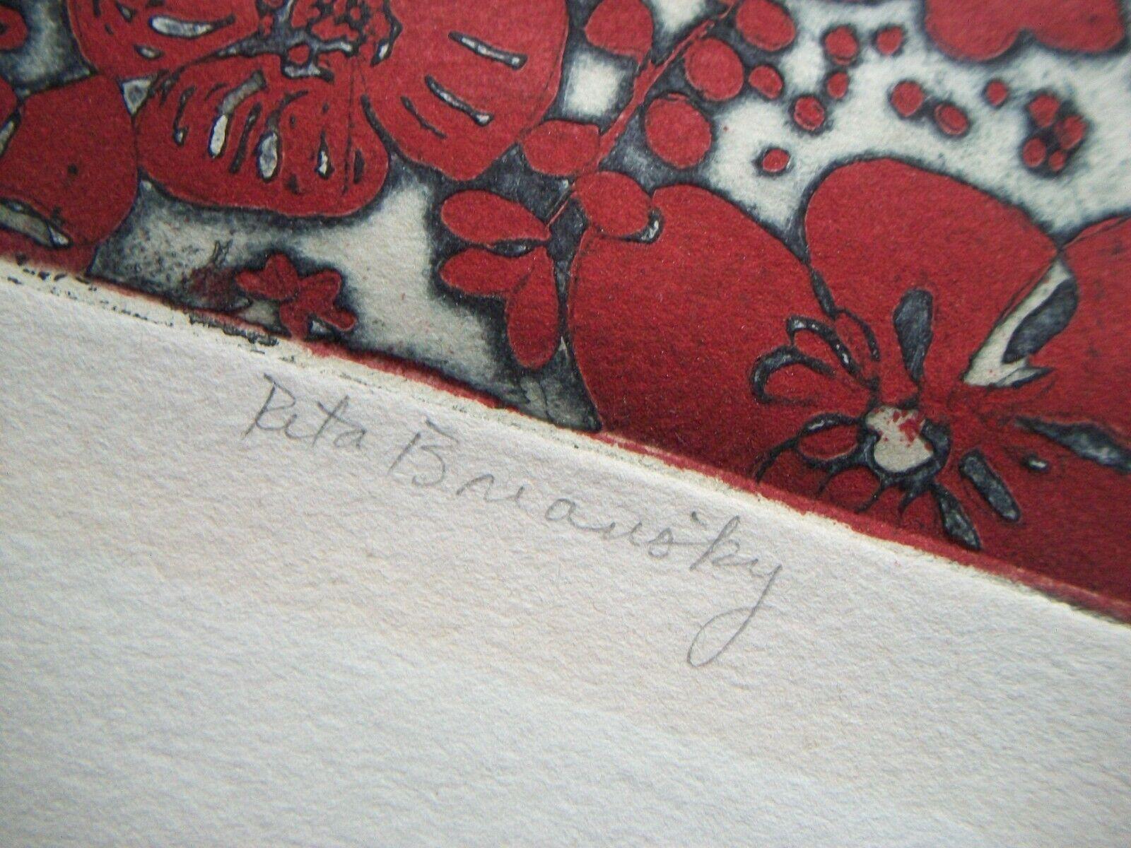 Rita Briansky, „Dreamscape“, 37/50, gerahmte Radierung auf Papier, Kanada, ca. 1973 (20. Jahrhundert) im Angebot