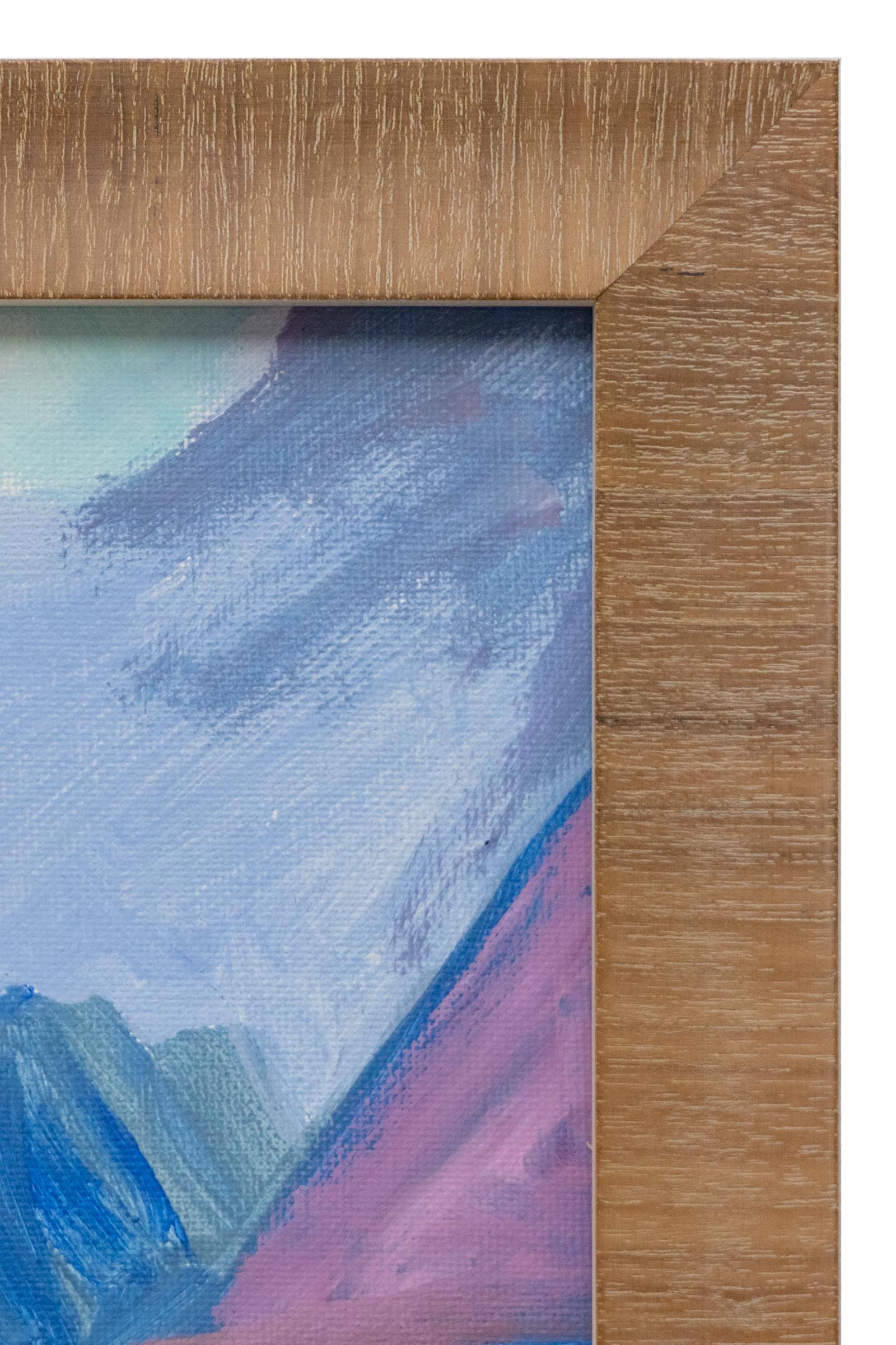 21° secolo Paesaggio astratto del Sud Ovest Dittico Pittura acrilica, roccia per in vendita 5
