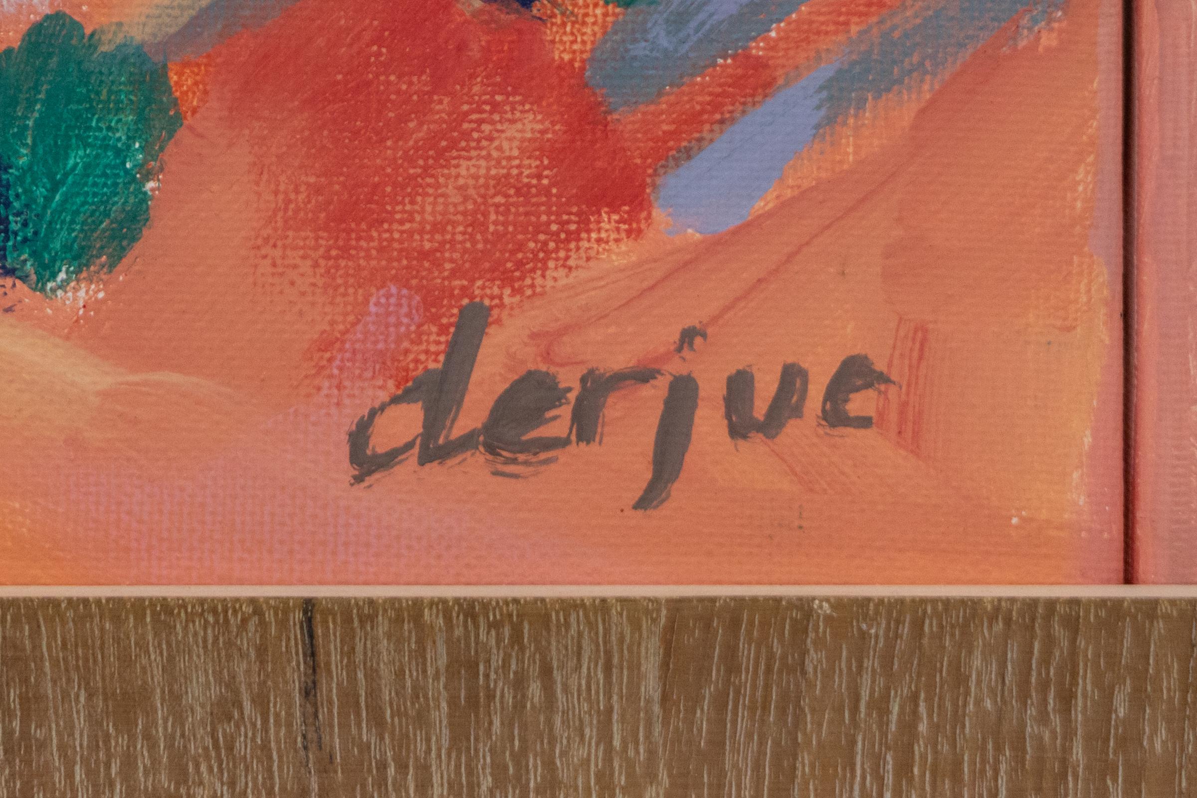 21° secolo Paesaggio astratto del Sud Ovest Dittico Pittura acrilica, roccia per - Painting Espressionismo astratto di Rita Derjue