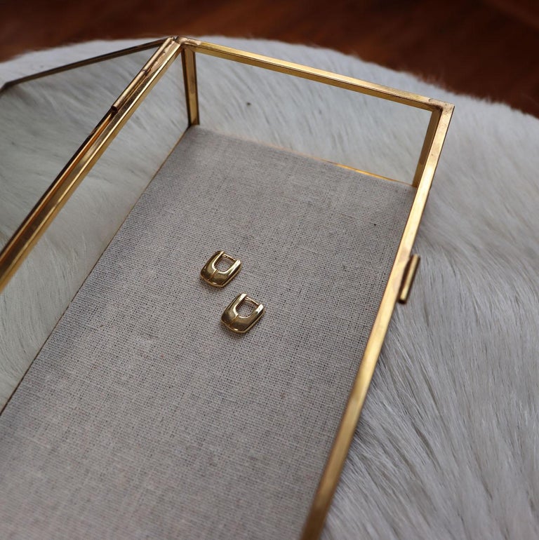 The Rita Earrings in Gold main image 1