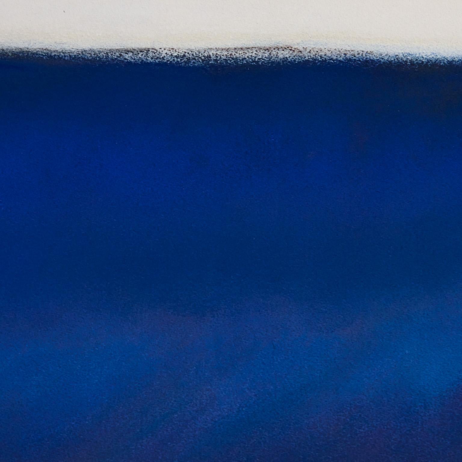 Brahms e il crepuscolo - Abstract Painting Beige di Rita Letendre