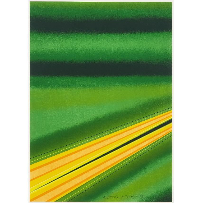 Rita Letendre Abstract Print - Yatar