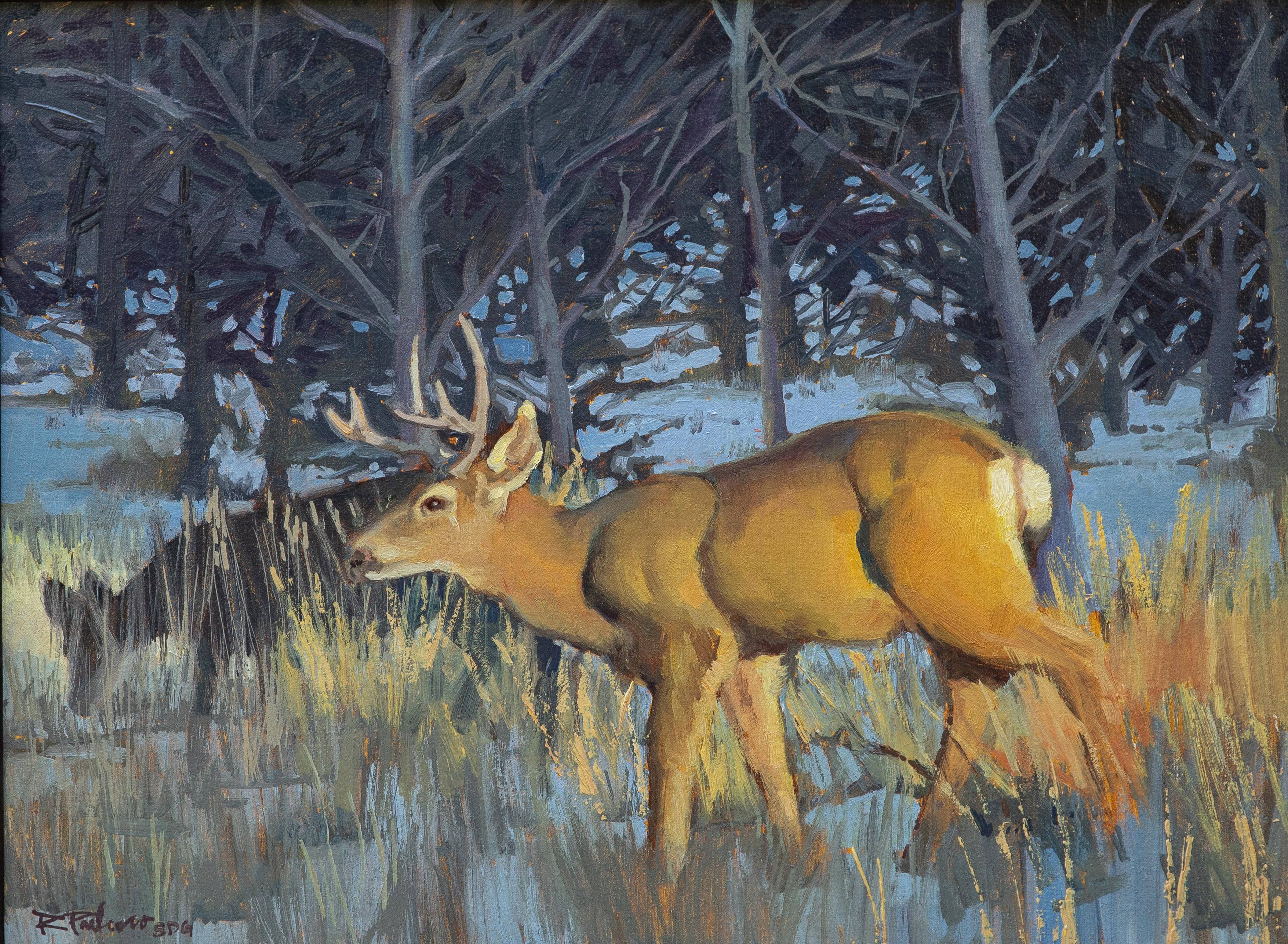 Broadmoor Courting - Impressionist Painting by Rita Pacheco