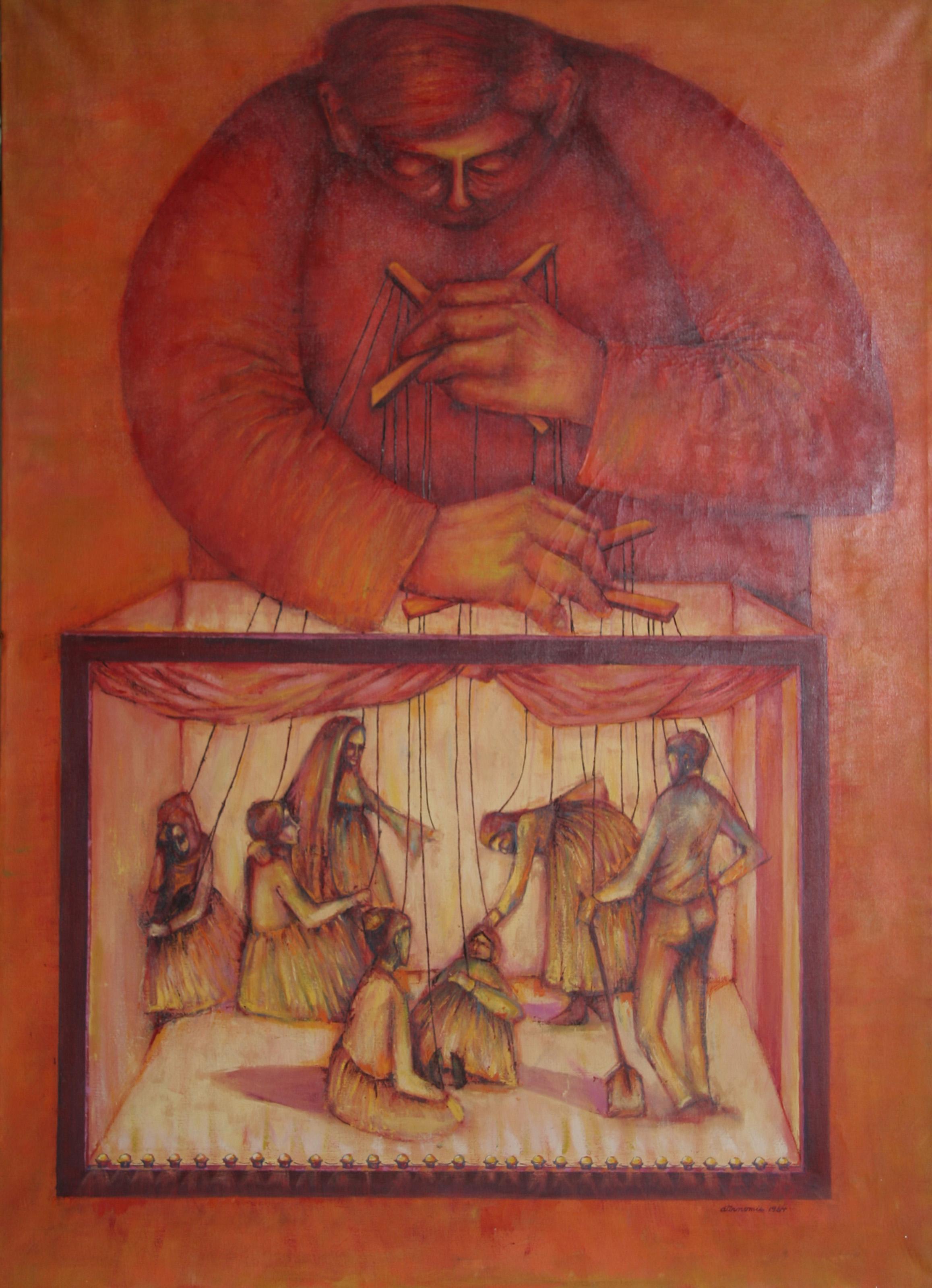 Männer Figurative Gemälde