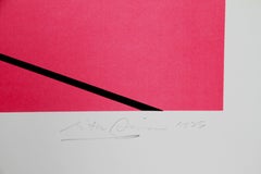 Hieroglyphics, Surrealist Screenprint by Rita Simon