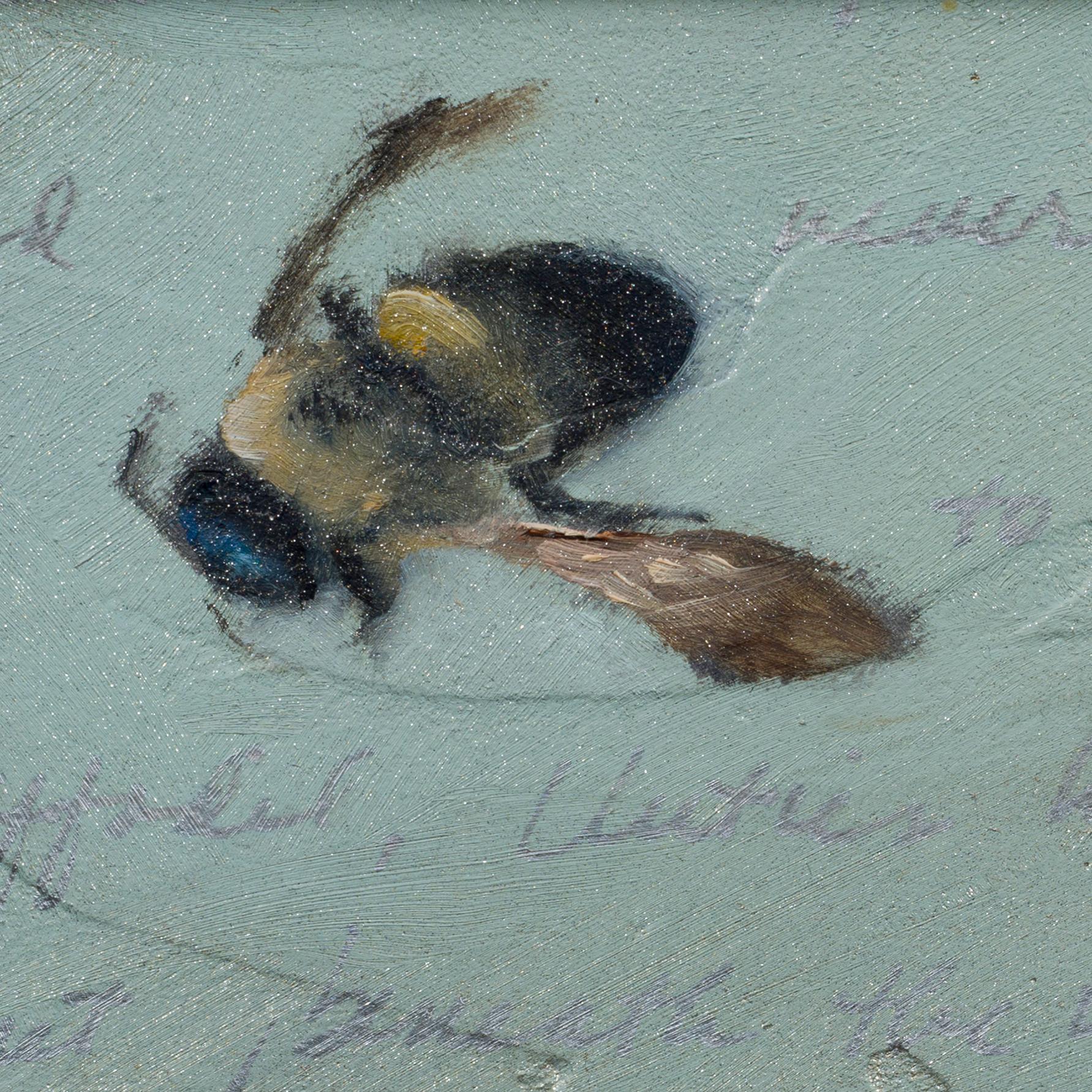 Stümperhafte Bienen (Realismus), Painting, von Rita Spalding