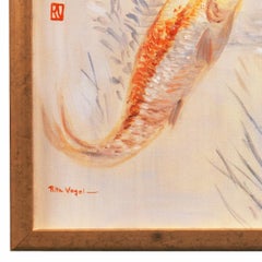 'Koi Pond' Nishikigoi, Bay Area Woman Artist, University of California, Berkeley