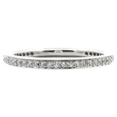 Ritani 31694 Anillo Eternidad Diamante Oro Blanco 18K Amor Infinito - Talla 6.75