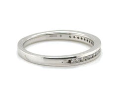 Ritani Channel Set Diamond Wedding Ring Band .15ct Mined 14K Brand New
