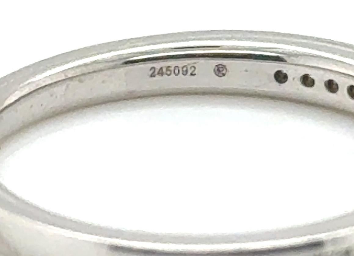 Round Cut Ritani Channel Set Diamond Wedding Ring Band .15ct Mined 14K Brand New For Sale