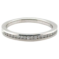 Ritani Channel Set Diamond Wedding Ring Band .15ct Mined 14K Brand New