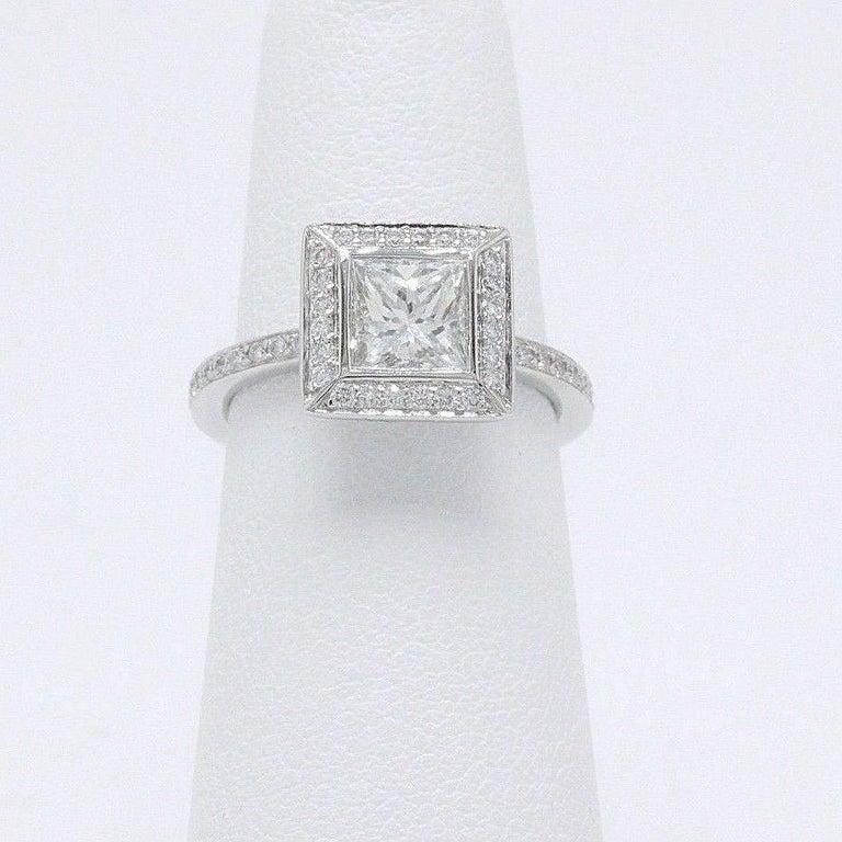 Ritani Endless Love Princess Diamond Ring Carat H VS1 in