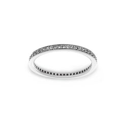 Alianza de Diamantes Ritani Eternity Micro Engastada en Platino