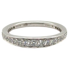 Ritani Eternity Diamant-Hochzeitsring .39ct Mined 14K abgestuft Brand Neu