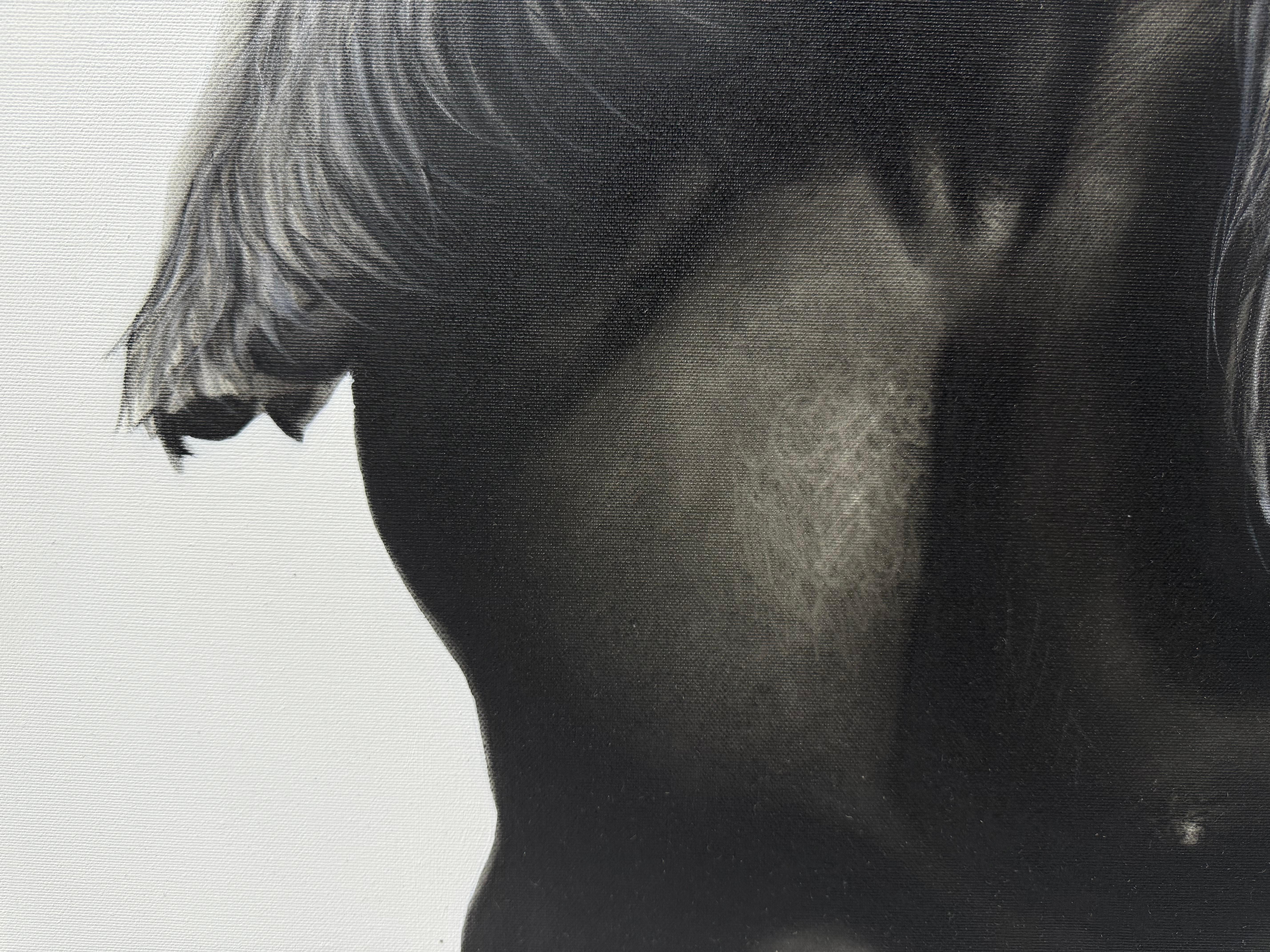 Entre Afeto I, 2025 – Ritchelly Oliveira (Figuratives Gemälde) im Angebot 9