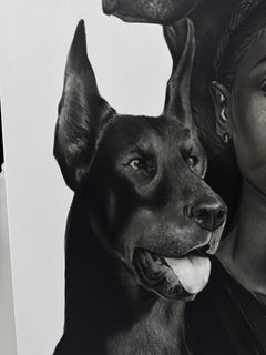Entre Afeto II, 2025 - Ritchelly Oliveira (Pittura figurativa)