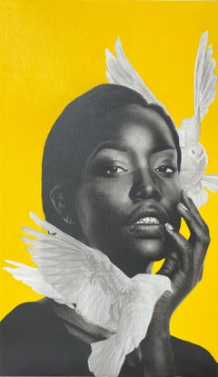 «Intimidad I», retrato contemporáneo de la artista brasileña Ritchelly Oliveira