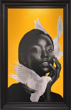 «Intimidad I», retrato contemporáneo de la artista brasileña Ritchelly Oliveira