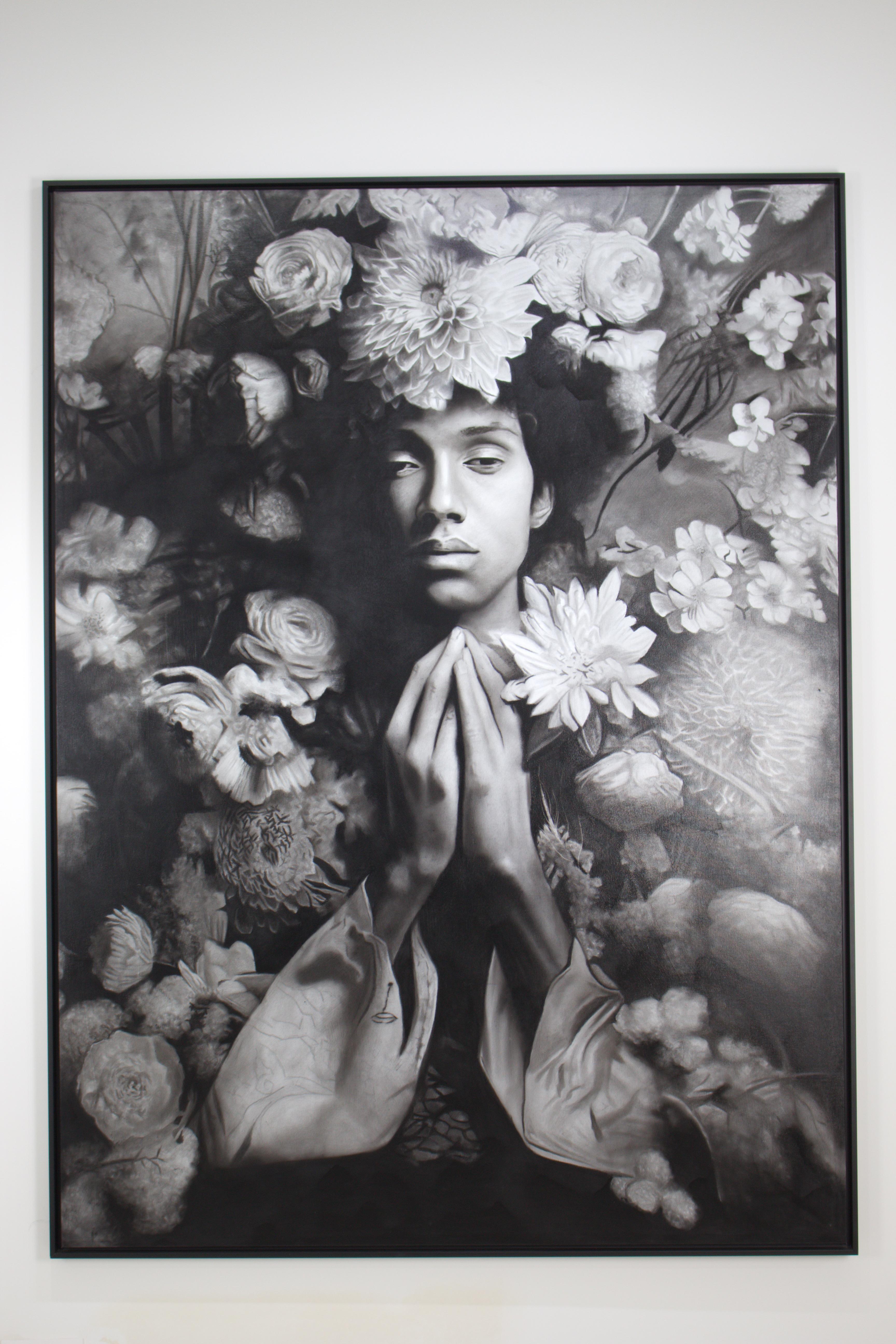 Jardim das Fragilidades – Painting von Ritchelly Oliveira