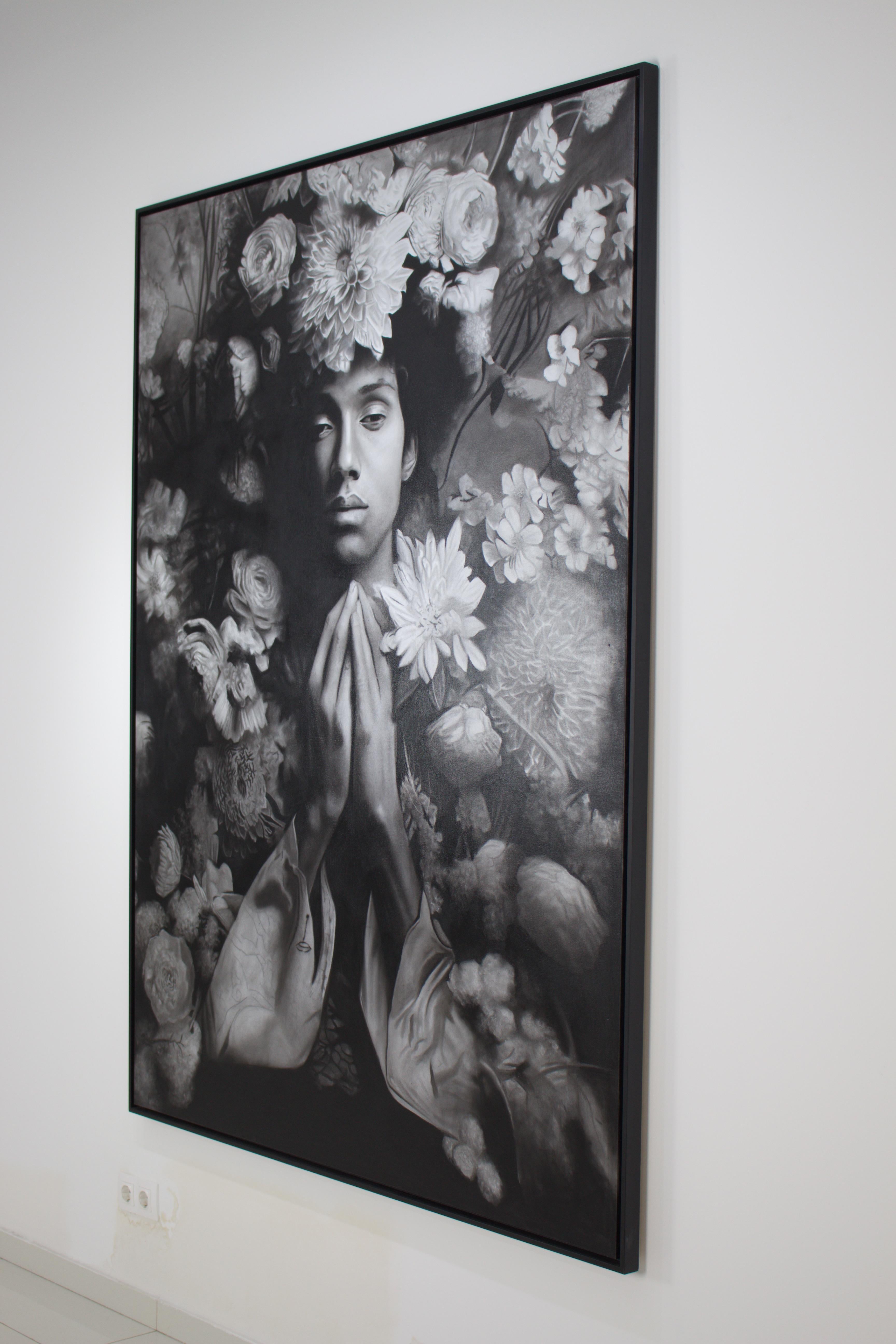 Jardim das Fragilidades (Zeitgenössisch), Painting, von Ritchelly Oliveira