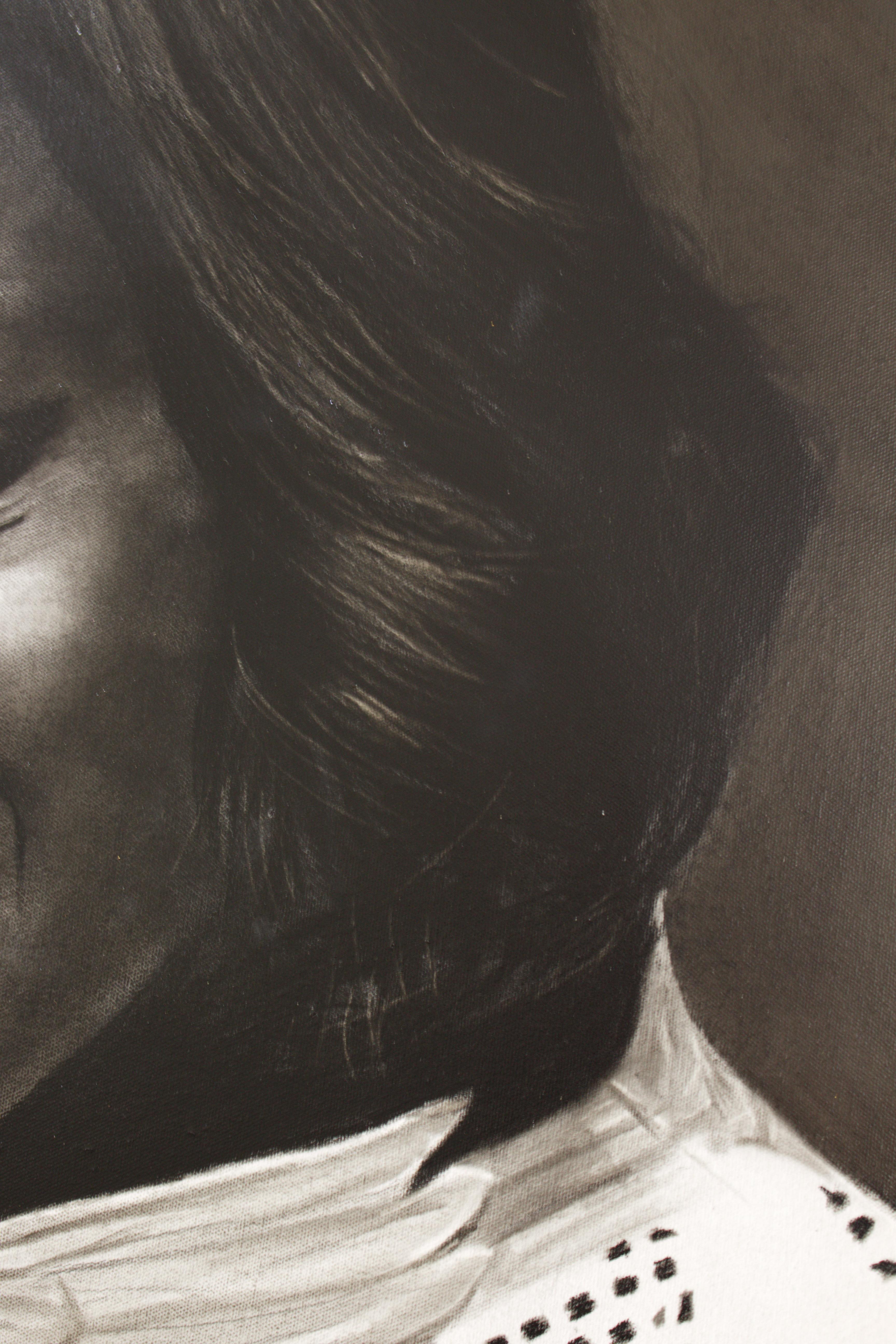 Viola und die Vögel, 2025 - Ritchelly Oliveira (figurativ) im Angebot 8